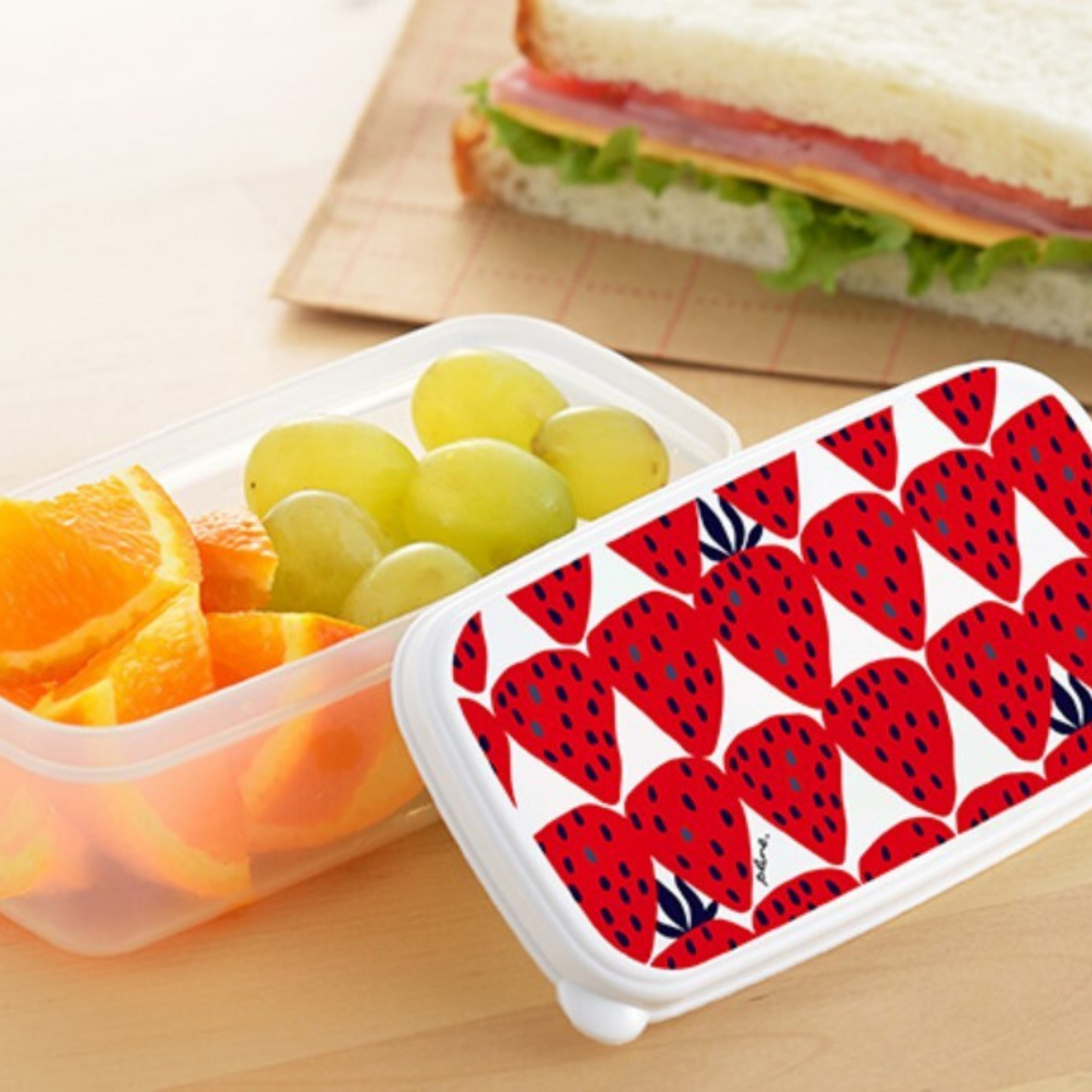 Illustrated Microwavable Containers Gift Set (3-Piece)