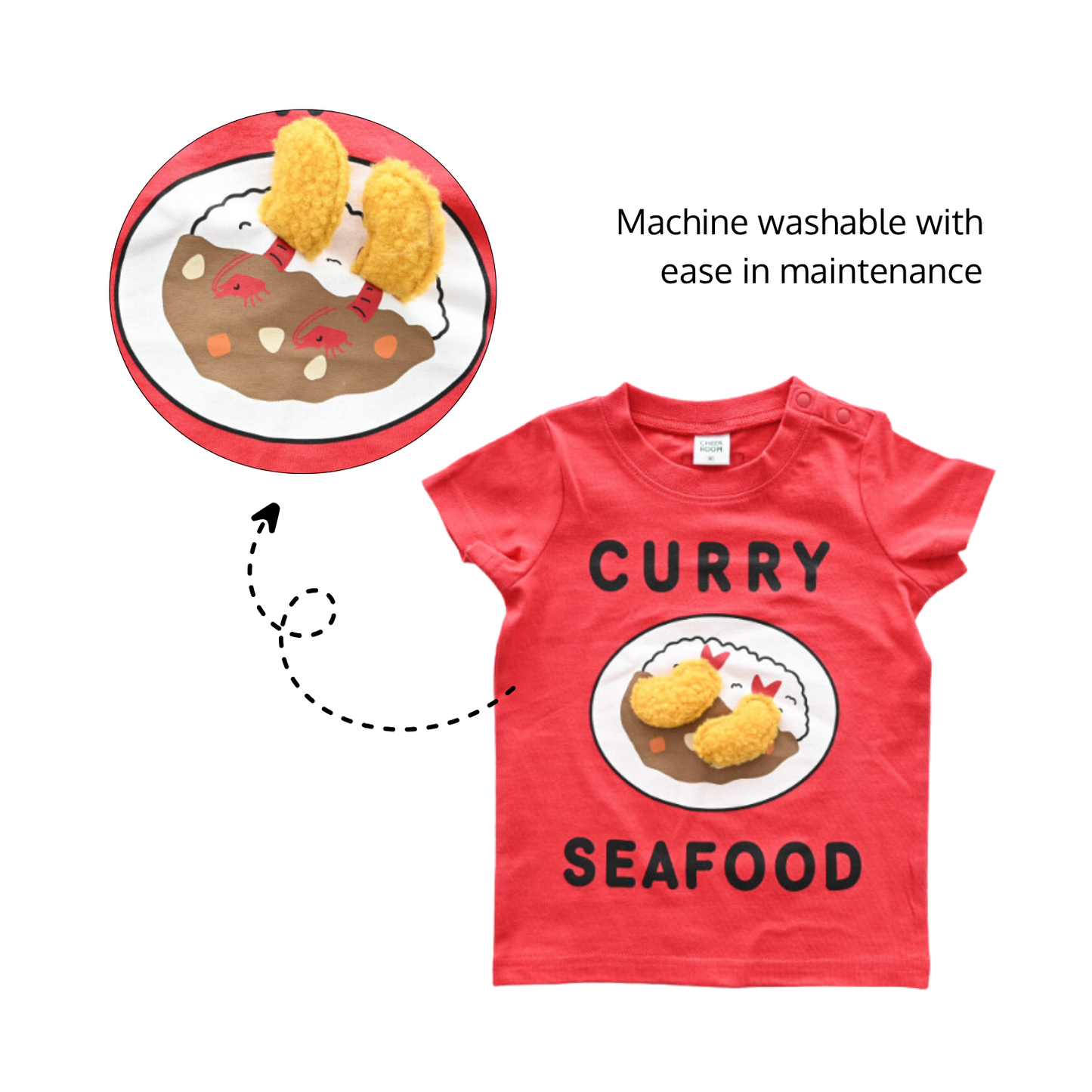Curry Seafood Tee