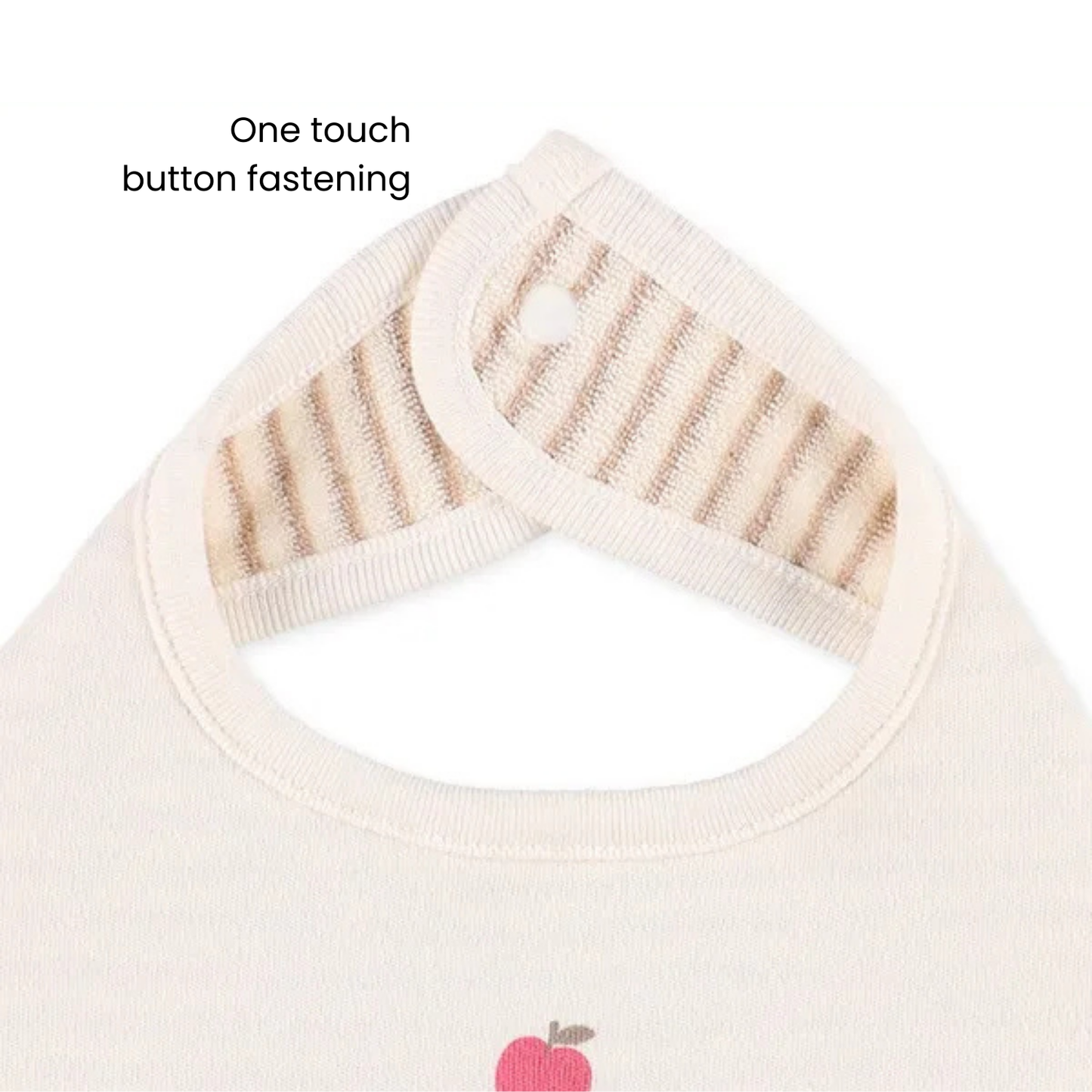 Organic Cotton Reversible Bibs (3-Piece Set)