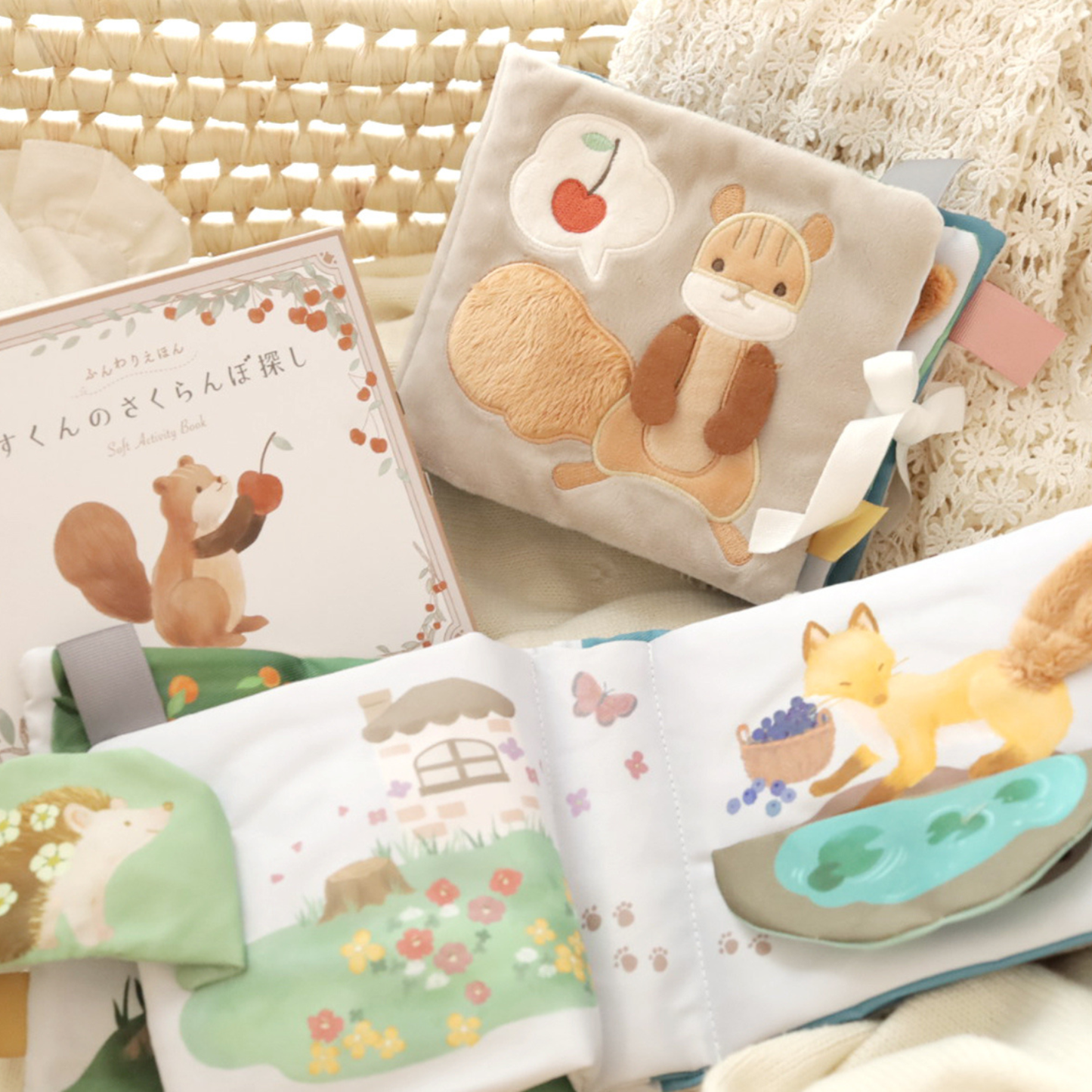 The Fluffy Picture Book Series - Cheerful Squirrel’s Cherry Hunt