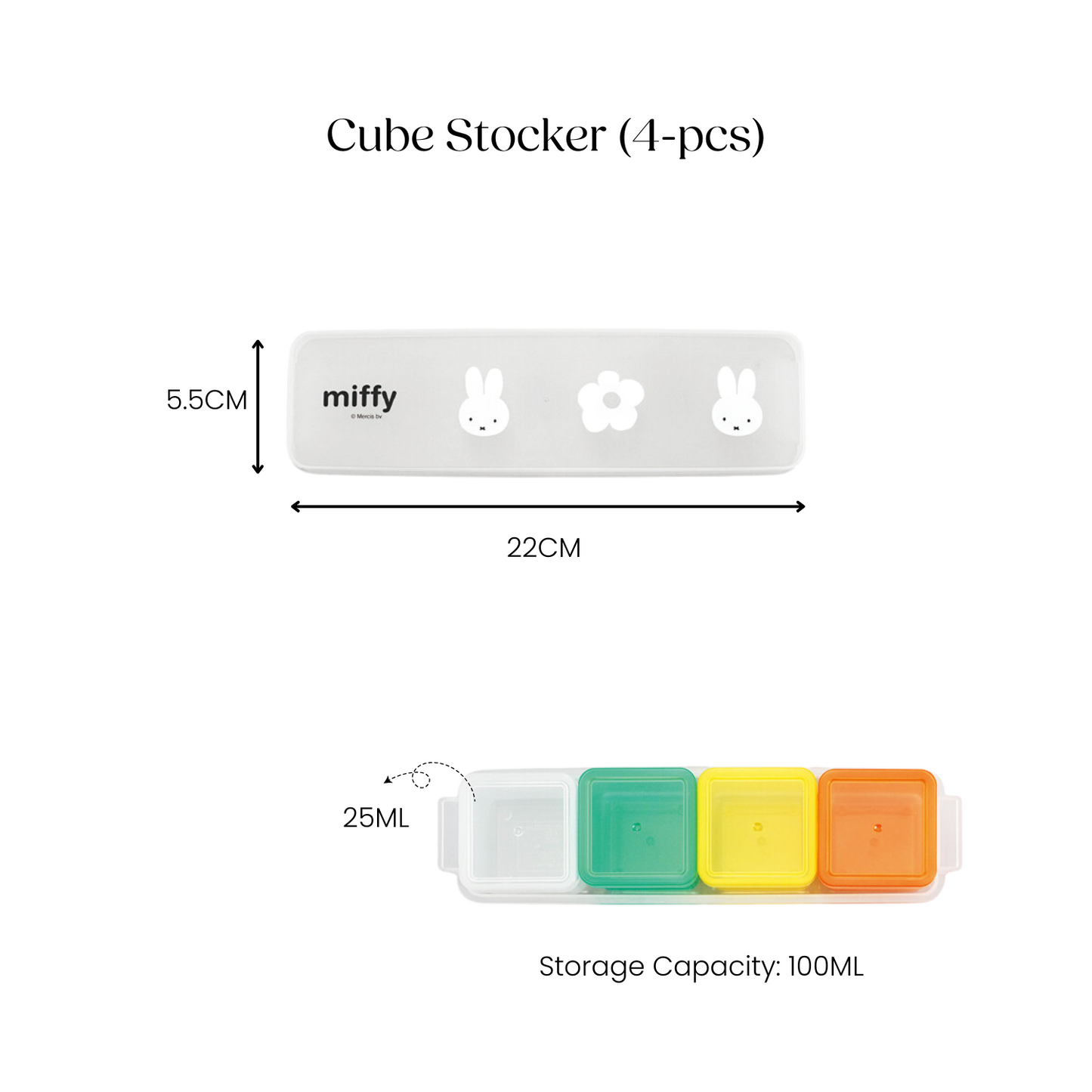 Miffy Cube Stocker