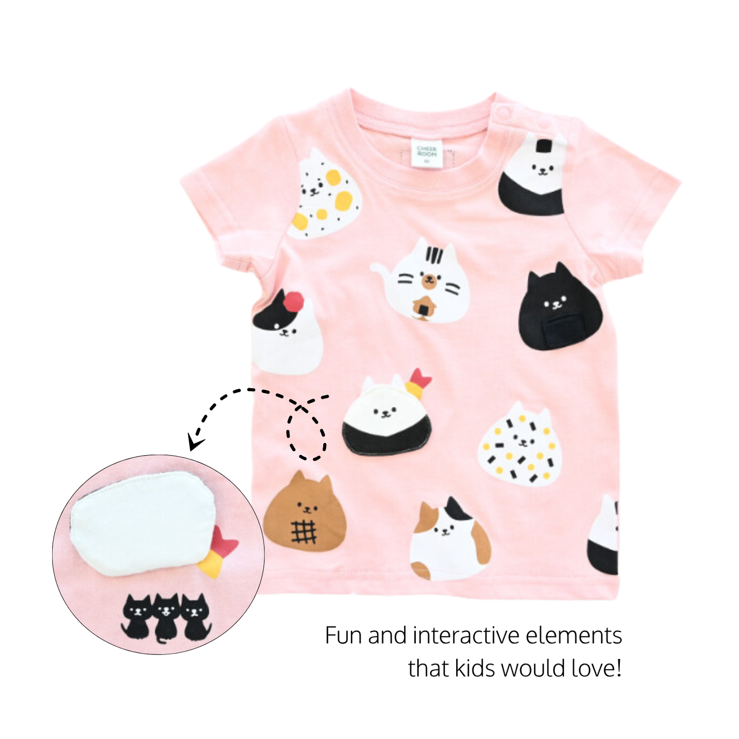 Neko Onigiri Tee