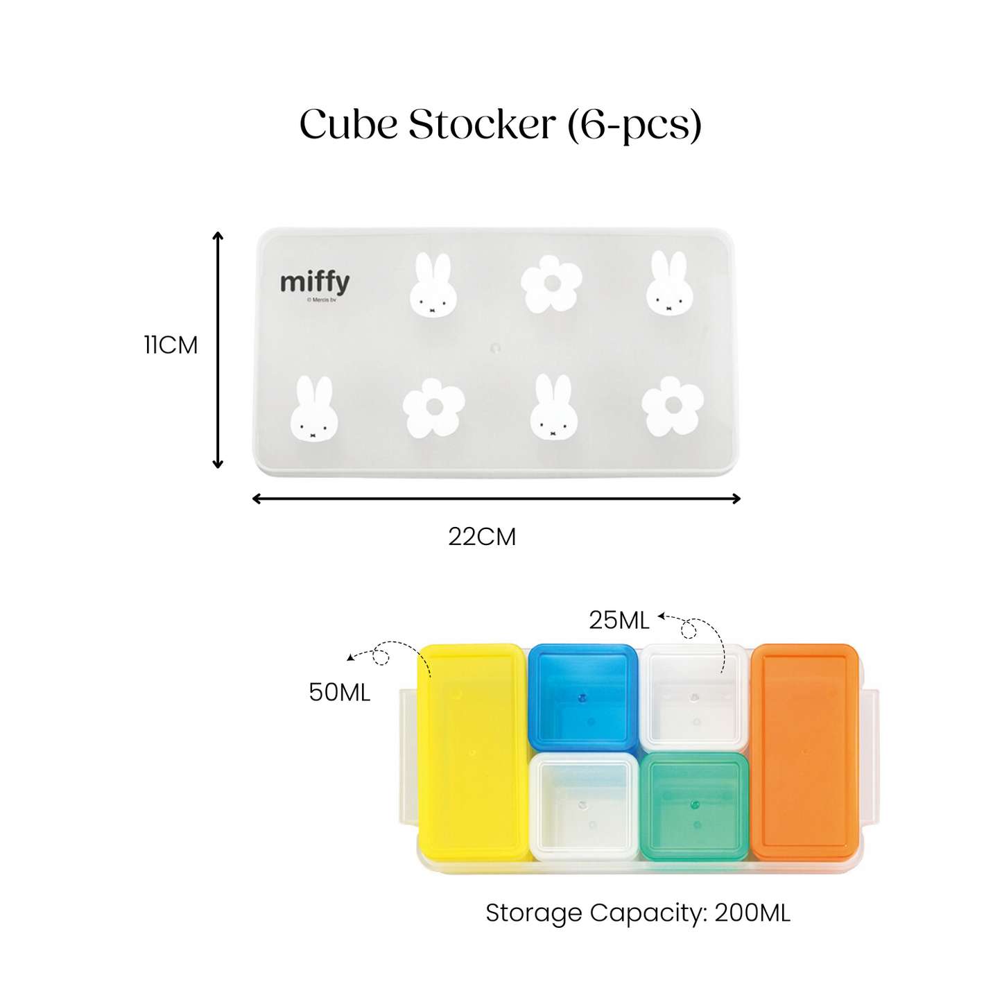 Miffy Cube Stocker