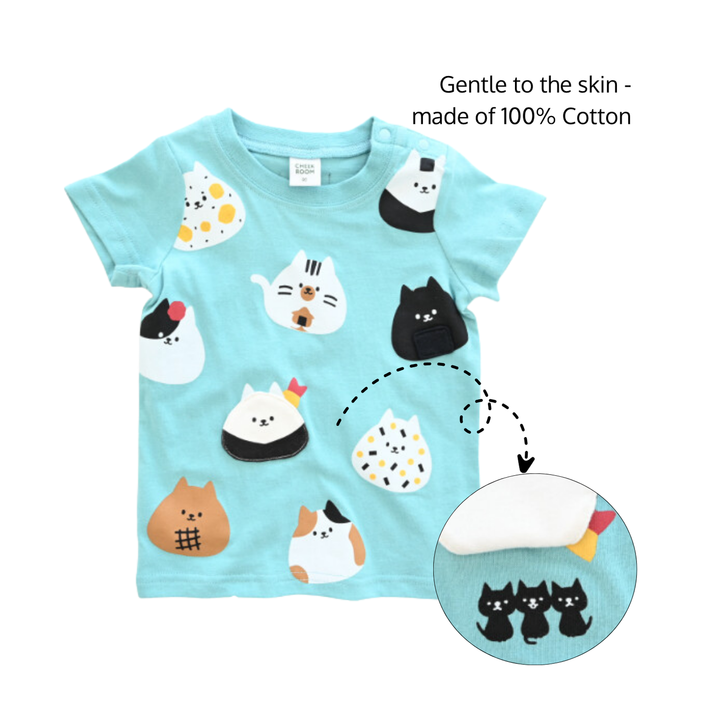 Neko Onigiri Tee