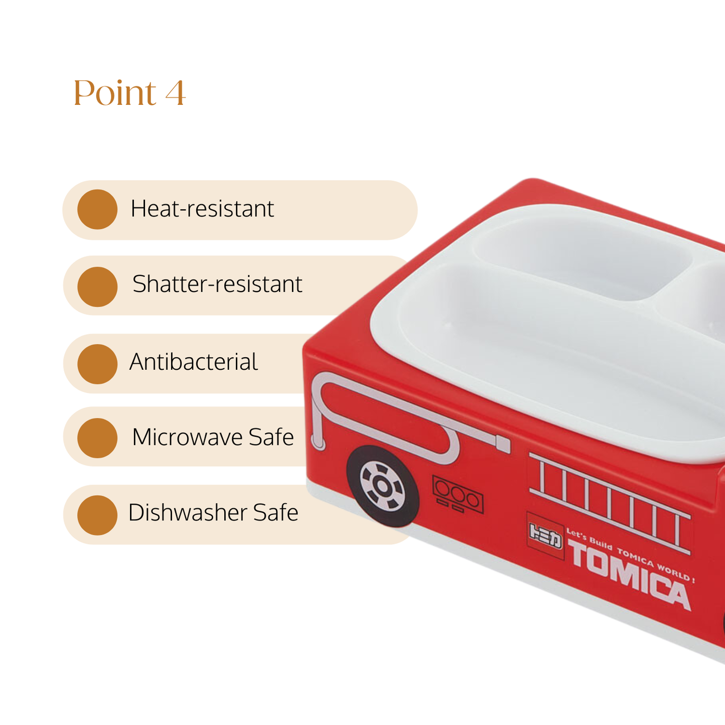 Vehicle Heroes Divided Kids Plate