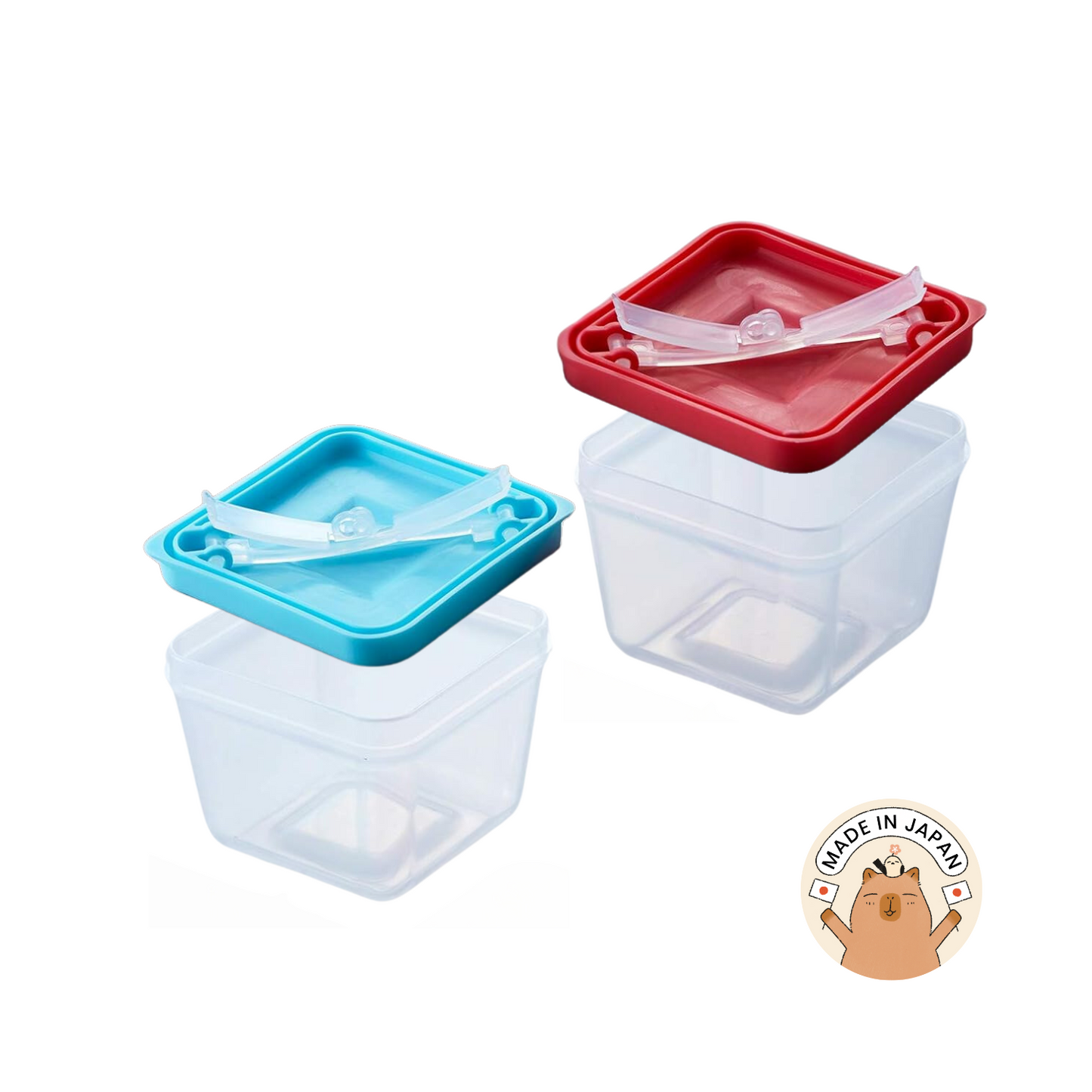 Built-in Tongs Container (2-Pieces)