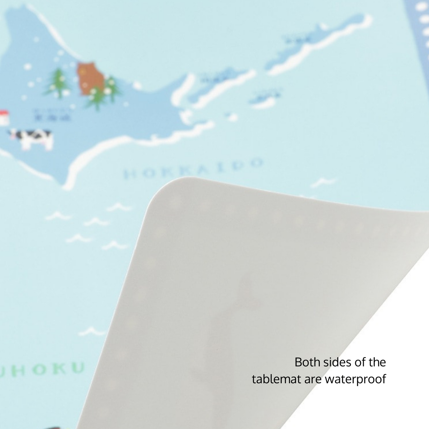 Waterproof Japan Map Tablemat