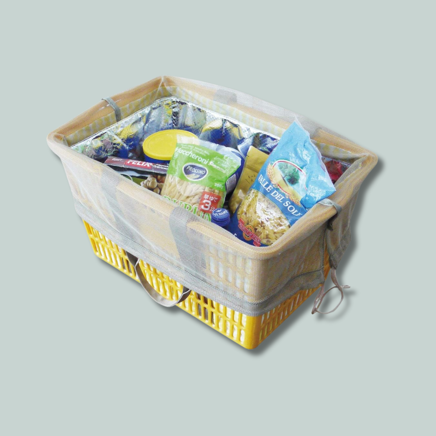 Foldable Shopping Basket Bag