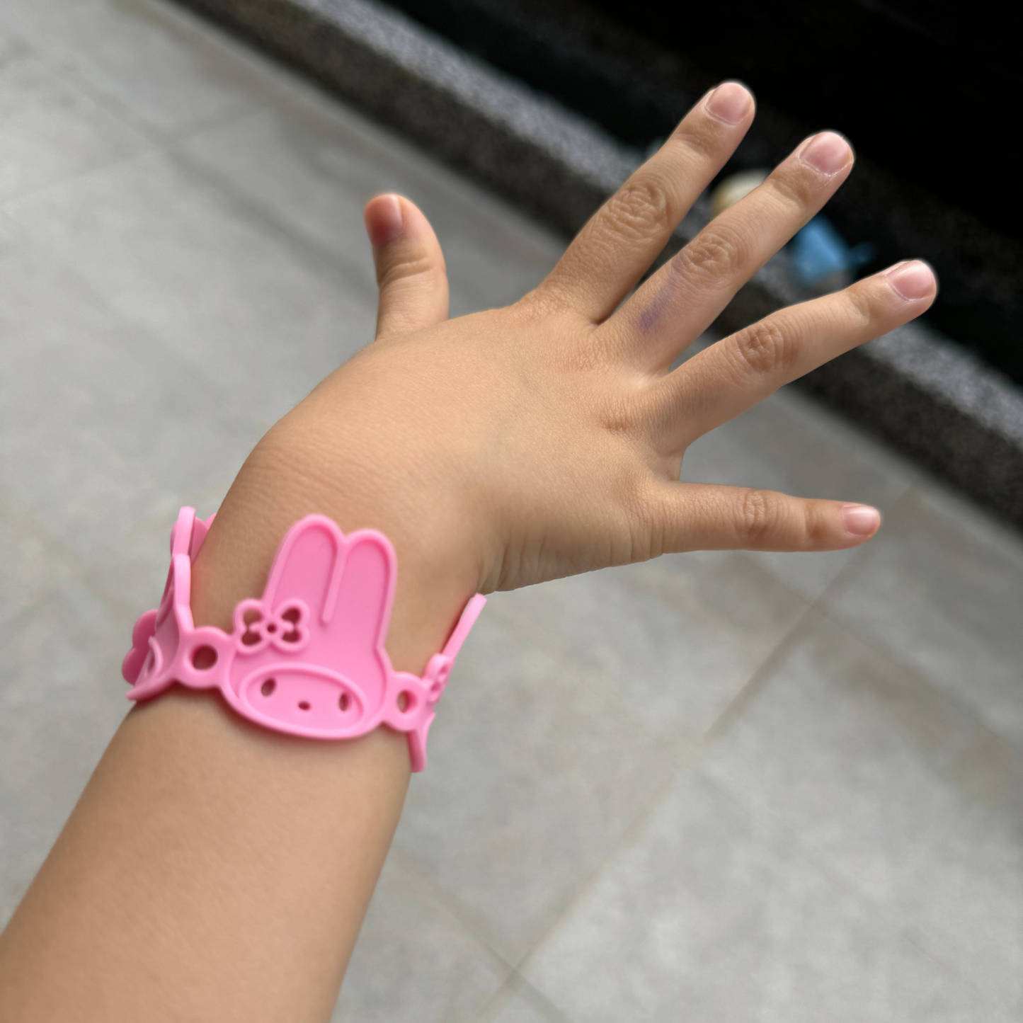 Water-resistant Sanrio Silicone Insect Repellent Bracelets (5pcs)