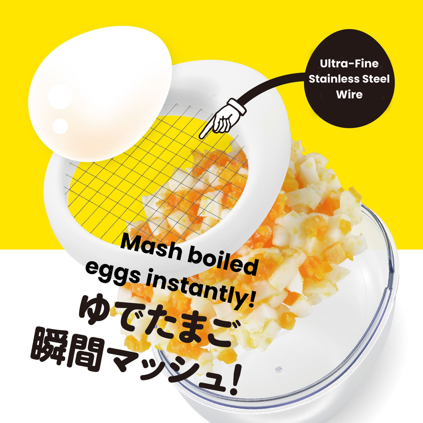 Stainless Steel Egg Cutter