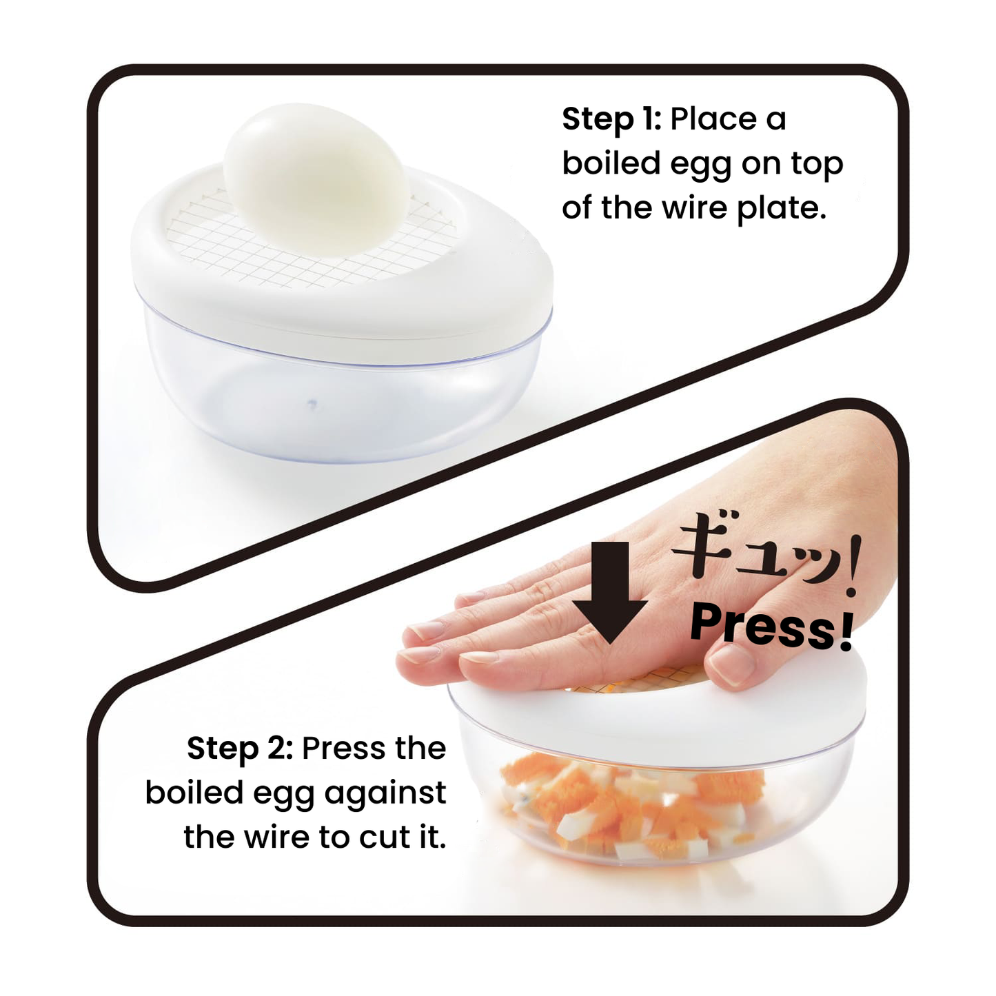 Stainless Steel Egg Cutter