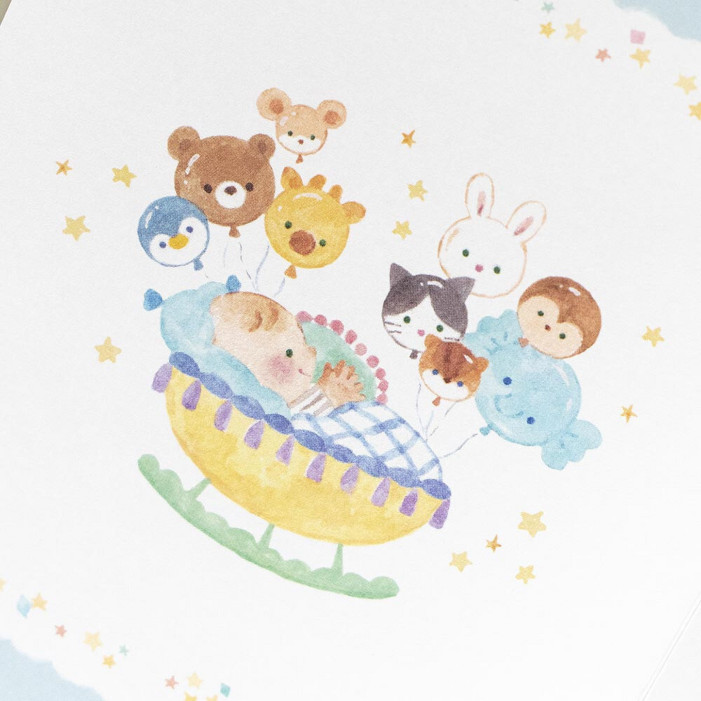 Baby Shower Card (Watercolour)