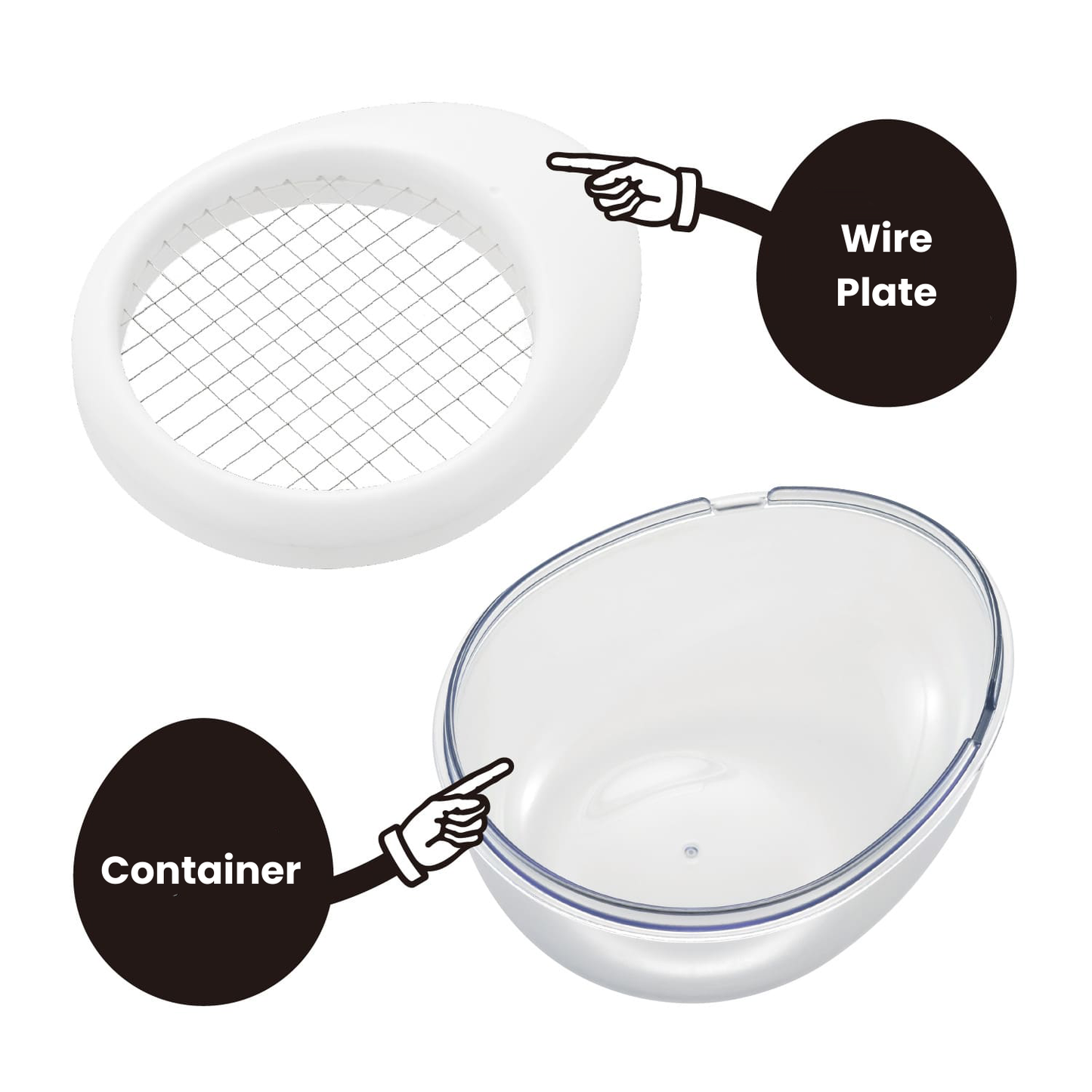 Stainless Steel Egg Cutter