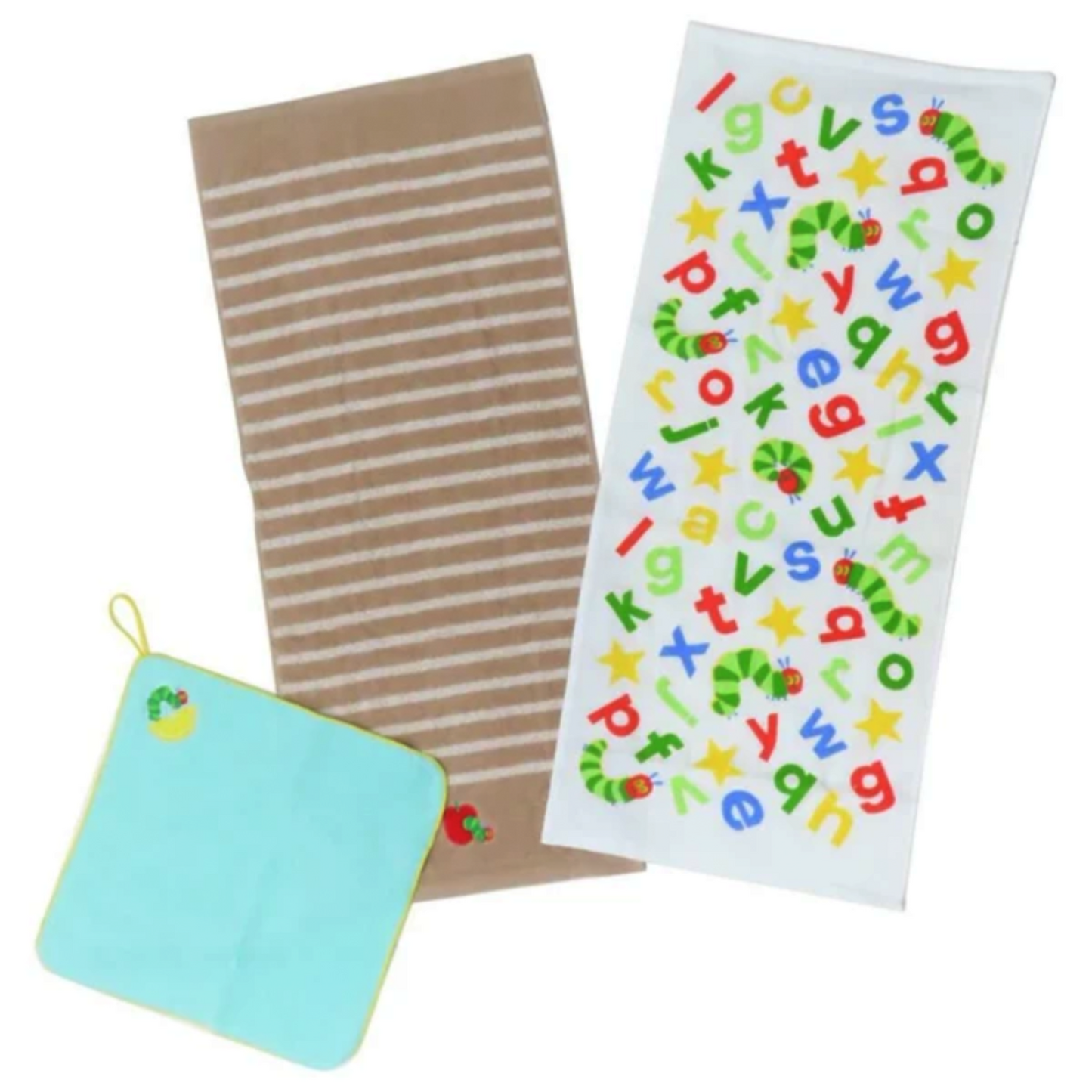 The Very Hungry Caterpillar Towel Gift Box (3-Piece Set)