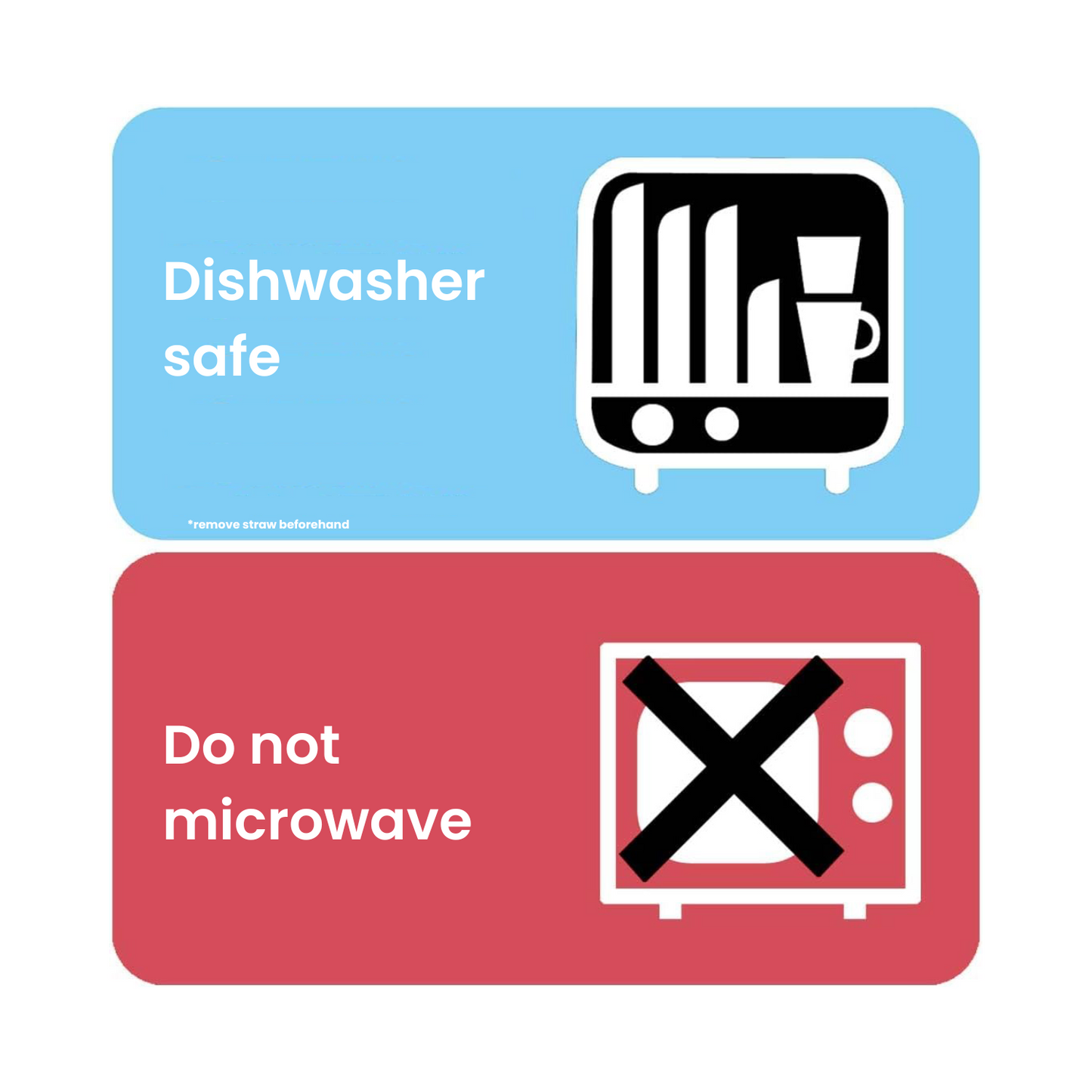 Tumbler Set with Straw (3-Piece)