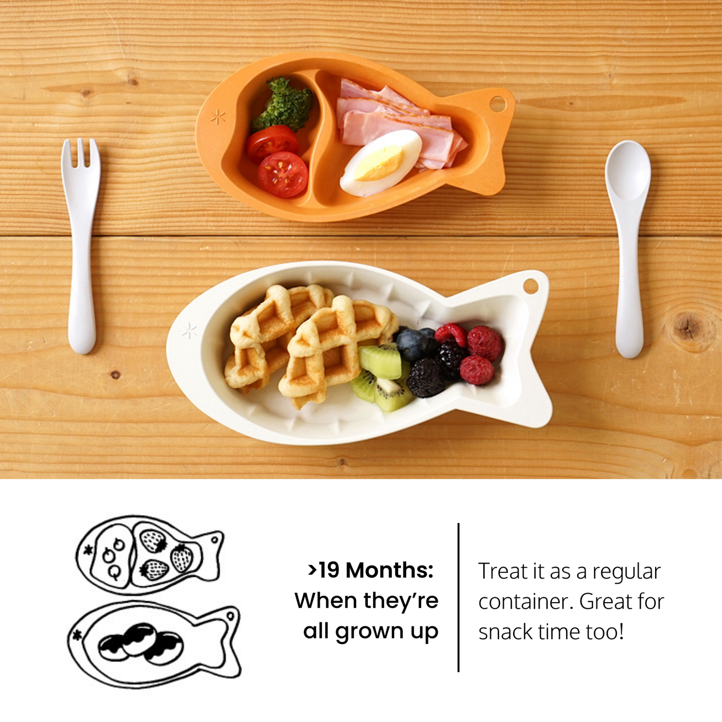Portable Antibacterial Tableware & Cutlery Set