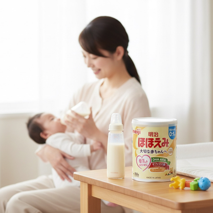 0-1 year old: Meiji Hohoemi Milk Powder
