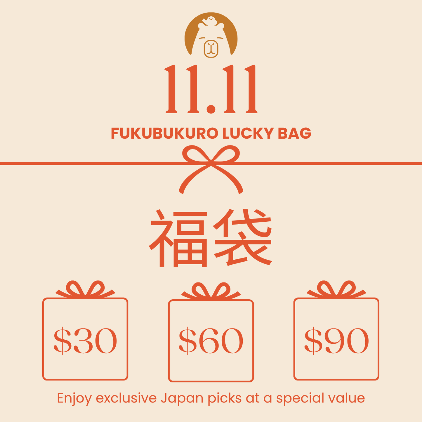 11.11 Fukubukuro Lucky Bag