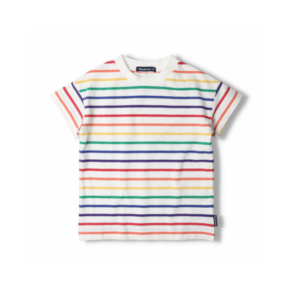 Rainbow Stripe Tee