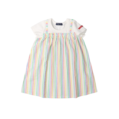 Rainbow Stripe Dress