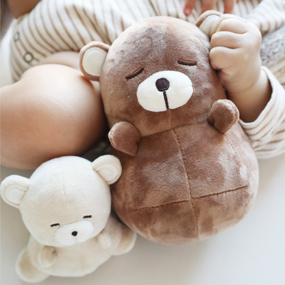 Baby Bear Rattle & Roly-Poly Toy Set