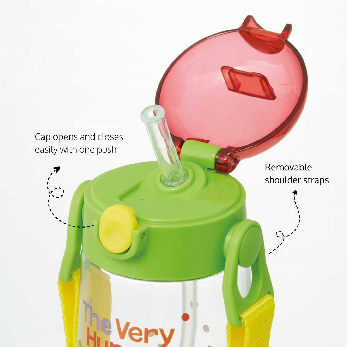 The Very Hungry Caterpillar Clear Bottle