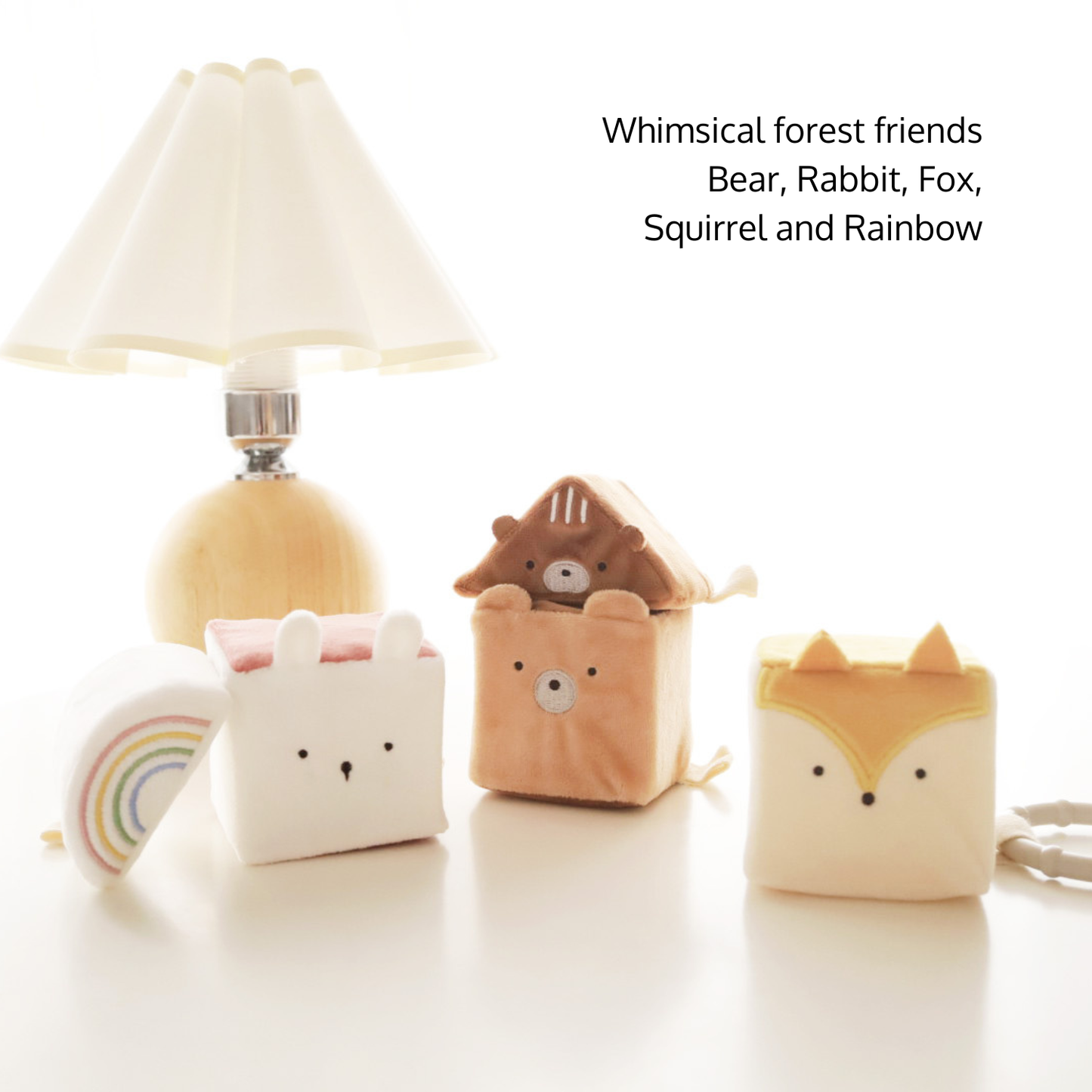 Merry Forest Friends Baby Blocks