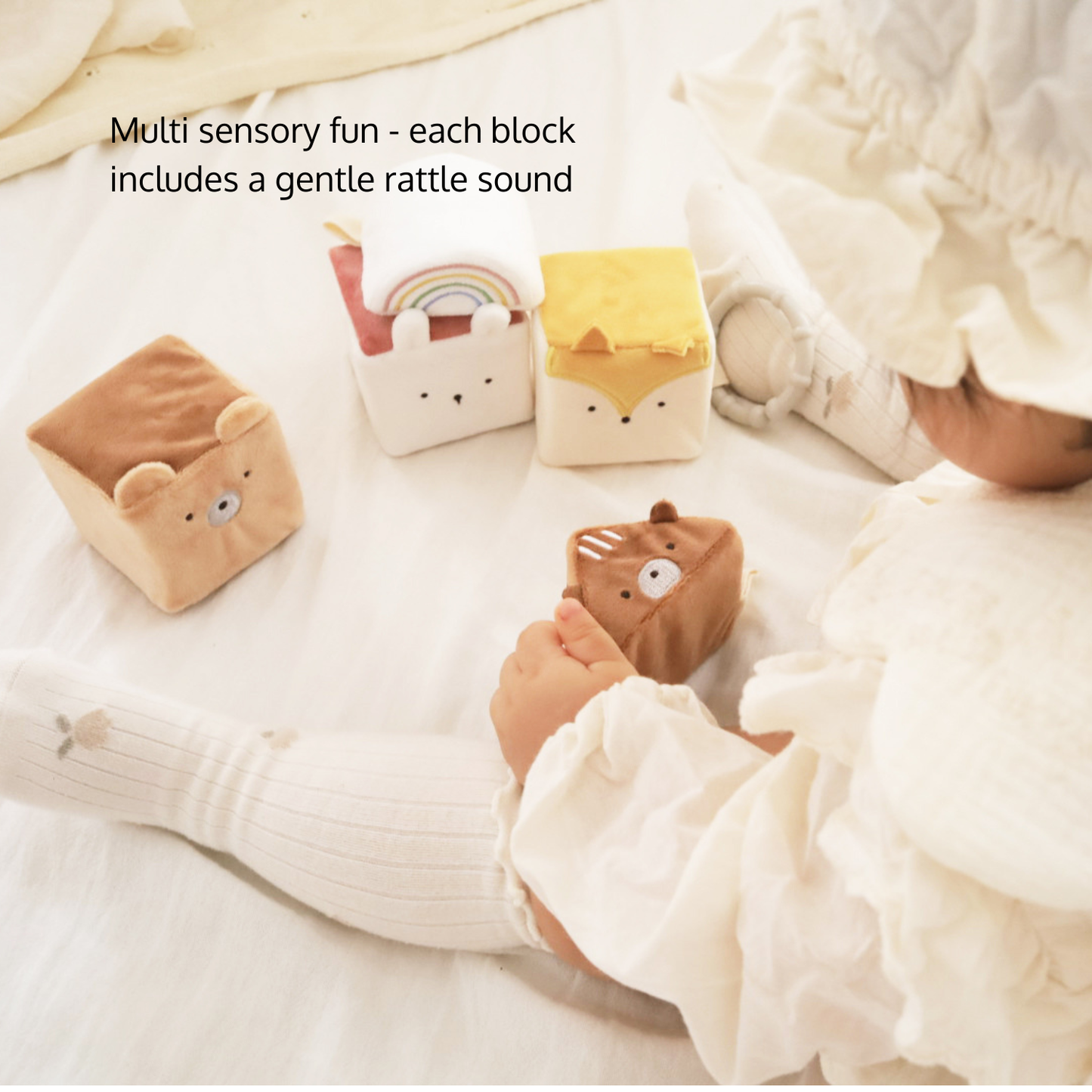 Merry Forest Friends Baby Blocks