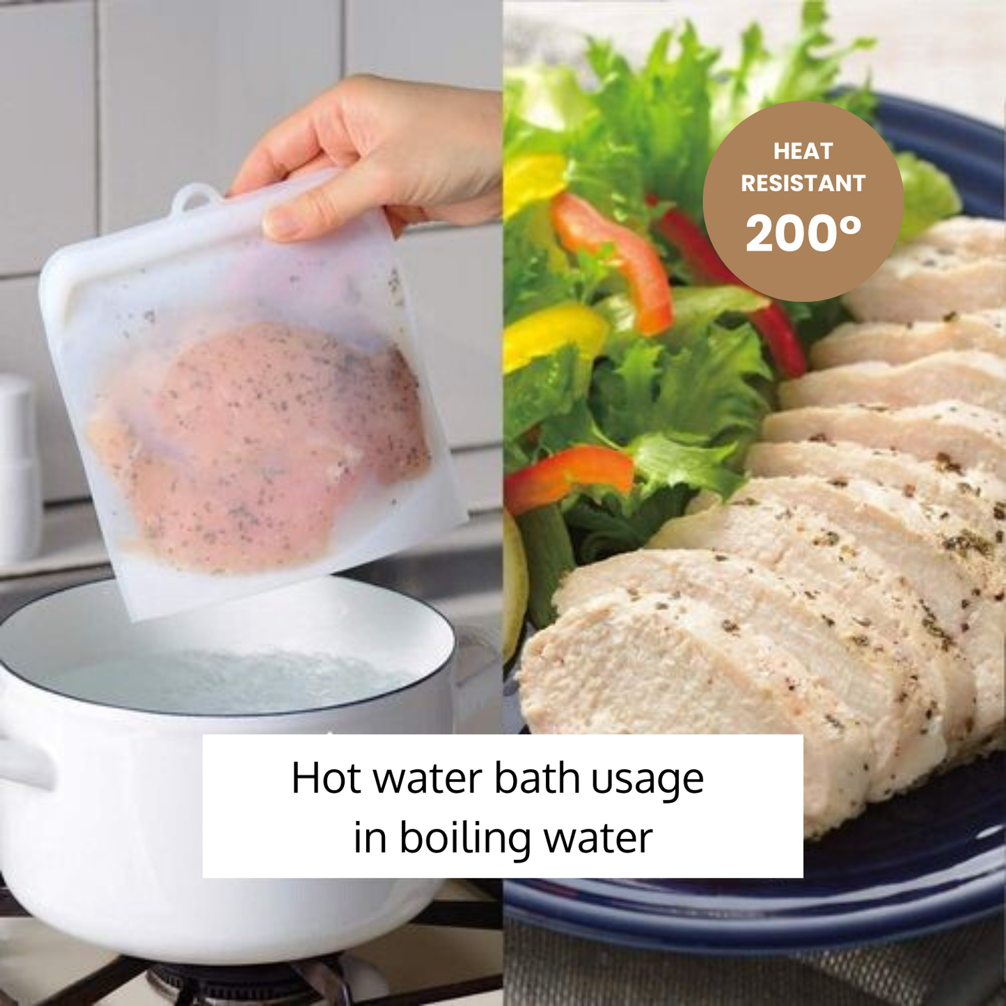 Silicone Culinary Cook Bag