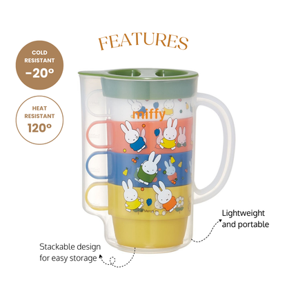 Miffy Stackable Drink Set