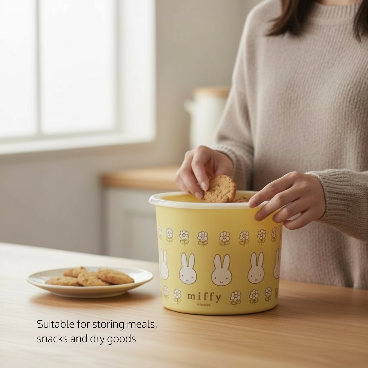 Miffy One-Touch Airtight Container