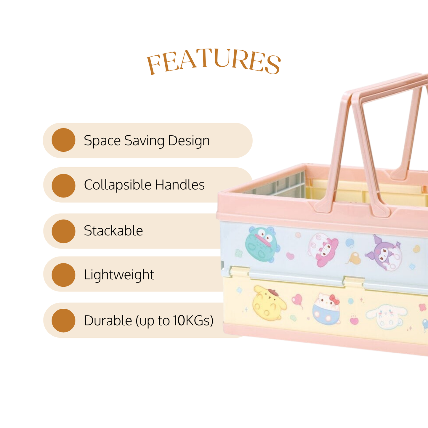 Smart Stack Storage Basket