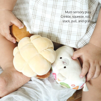 Mochitto Freshly Baked Bread Rattle Set