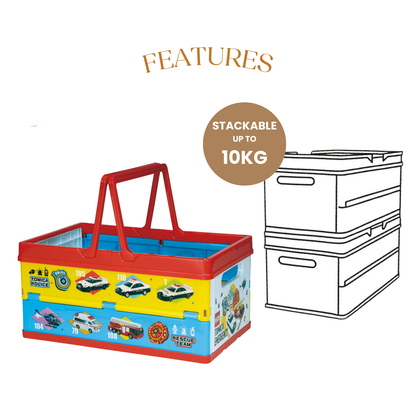 Smart Stack Storage Basket