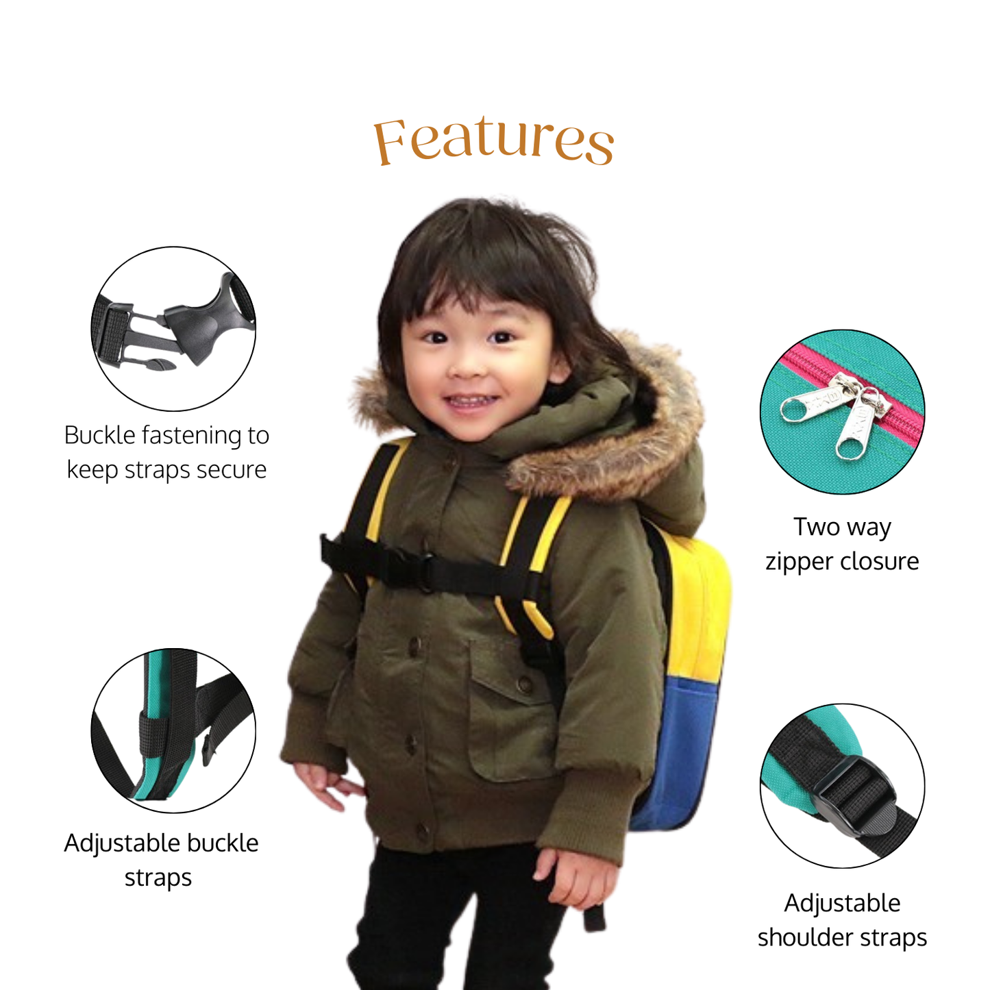 Little Explorer Train Backpack