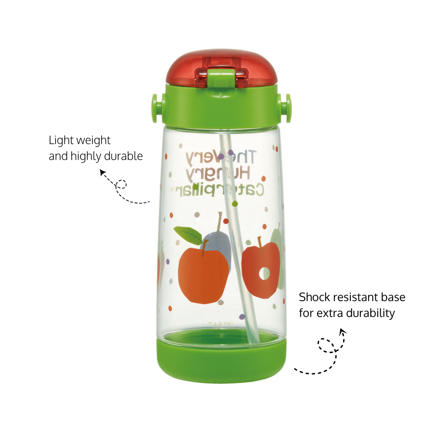 The Very Hungry Caterpillar Clear Bottle