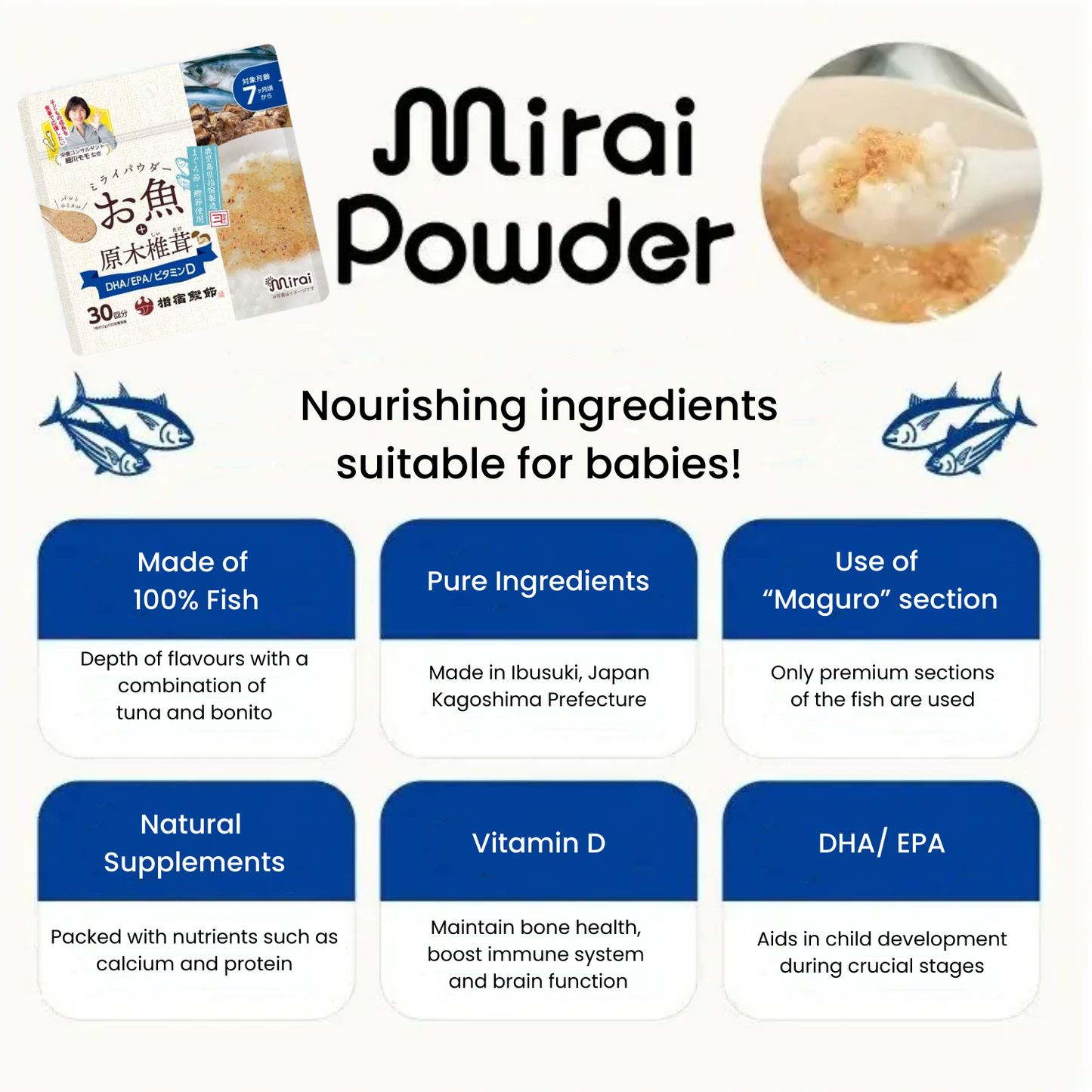 Fish & Shiitake Mushroom Powder