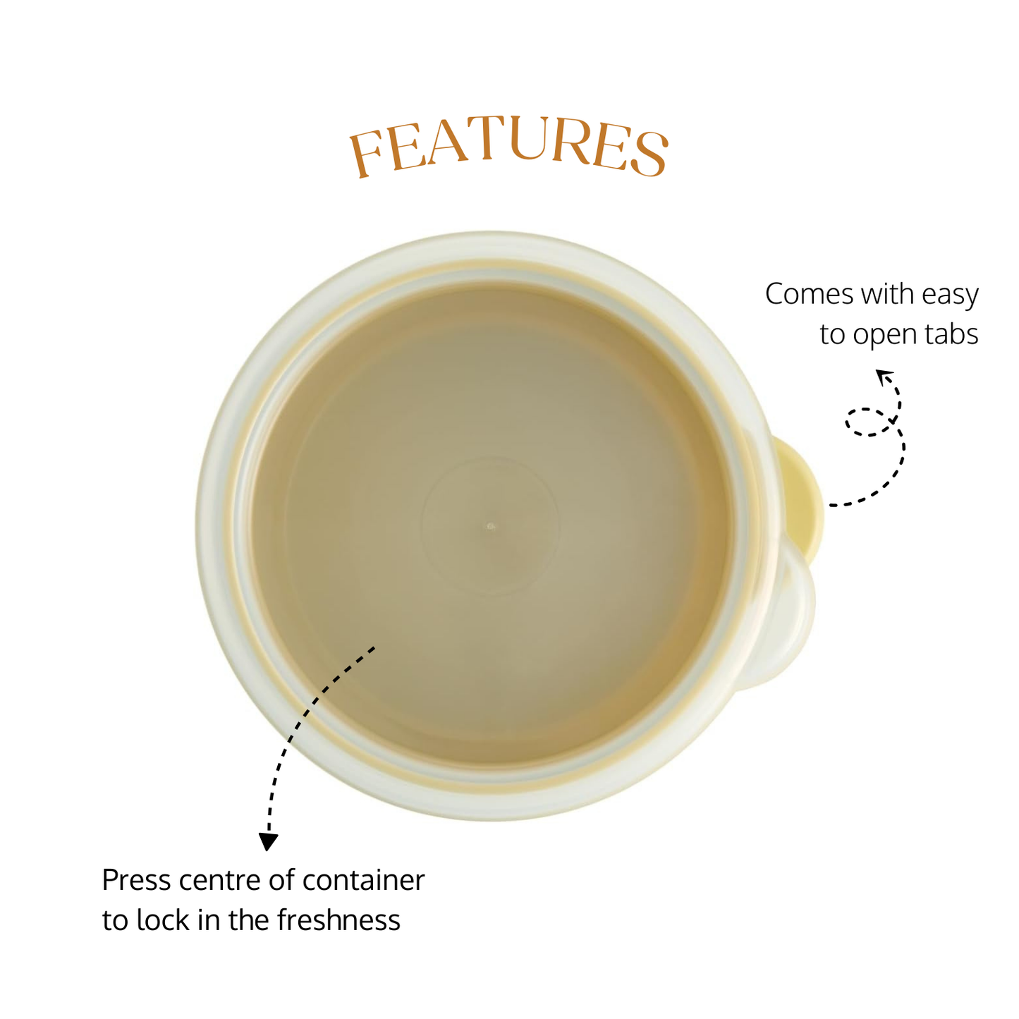 Miffy One-Touch Airtight Container