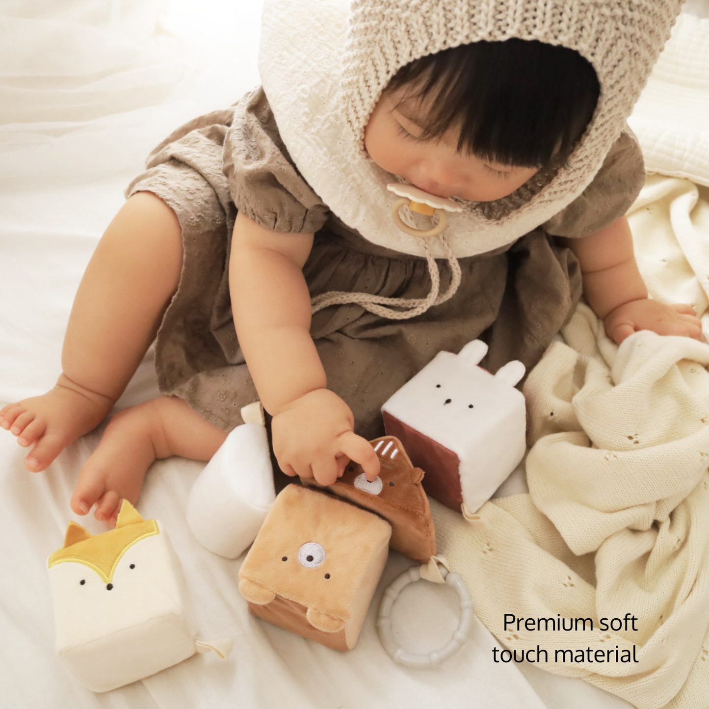 Merry Forest Friends Baby Blocks