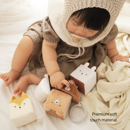 Merry Forest Friends Baby Blocks