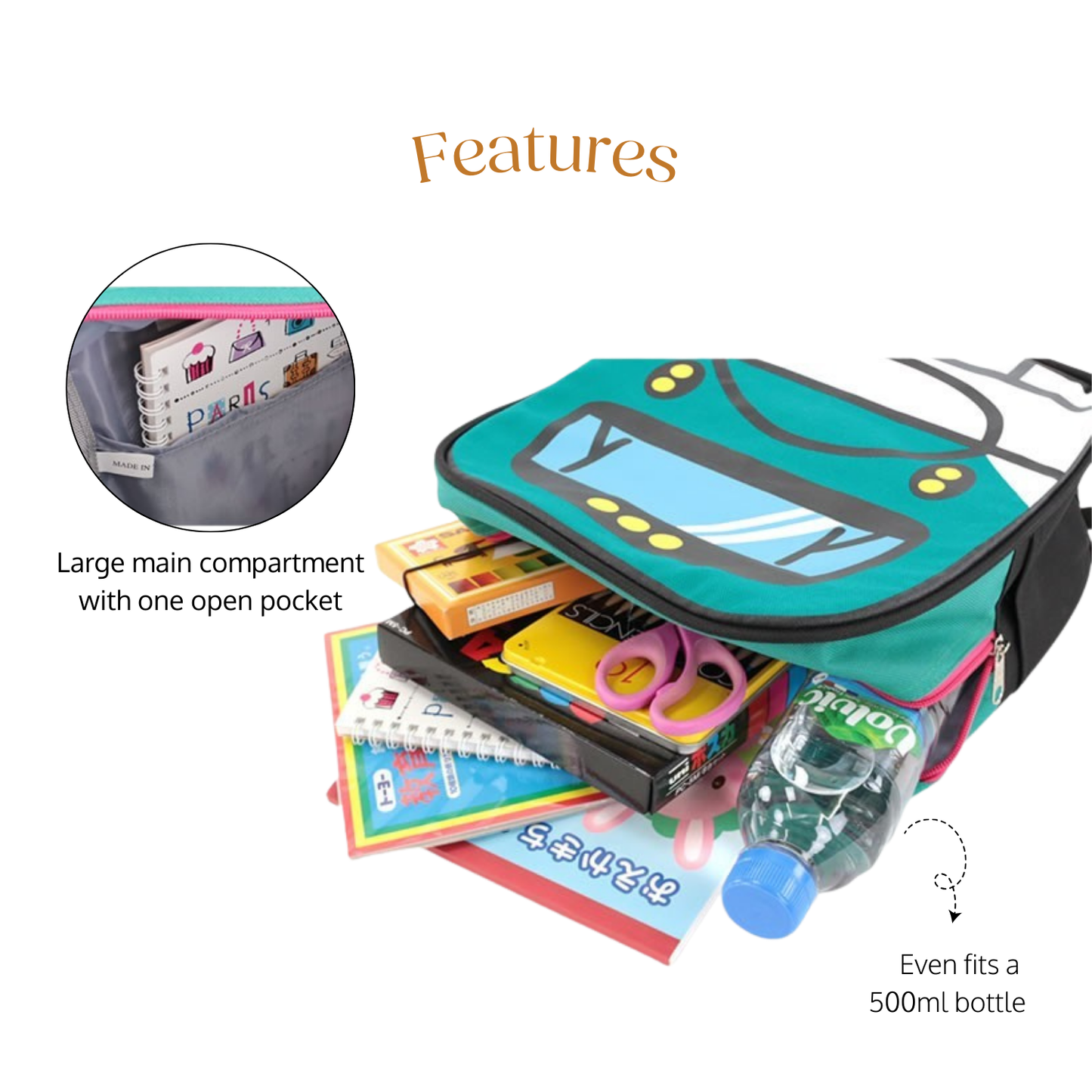 Little Explorer Train Backpack