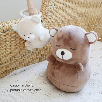 Baby Bear Rattle & Roly-Poly Toy Set