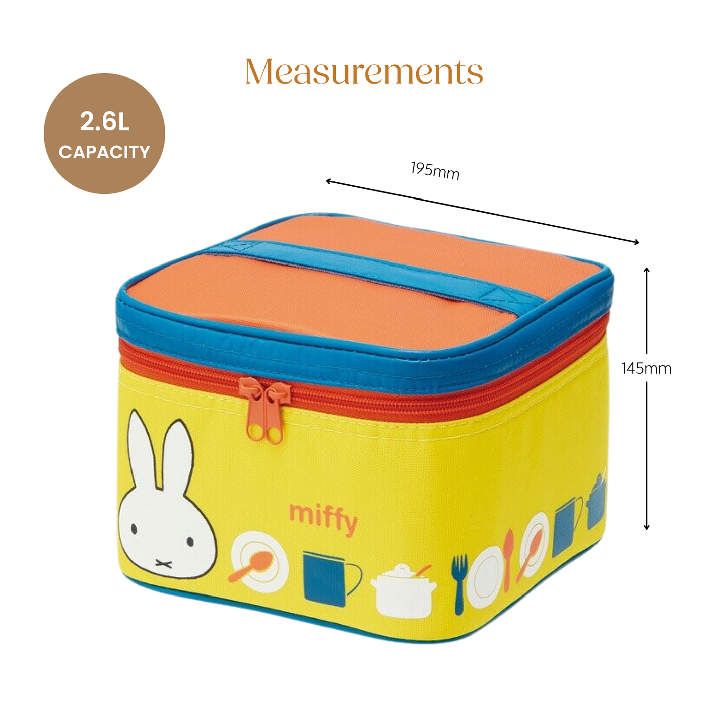 Miffy Bento Cooler Set