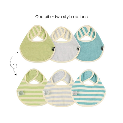 Reversible Bibs (7-Piece Set)