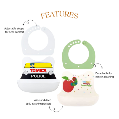 Adjustable Character Meal Bib