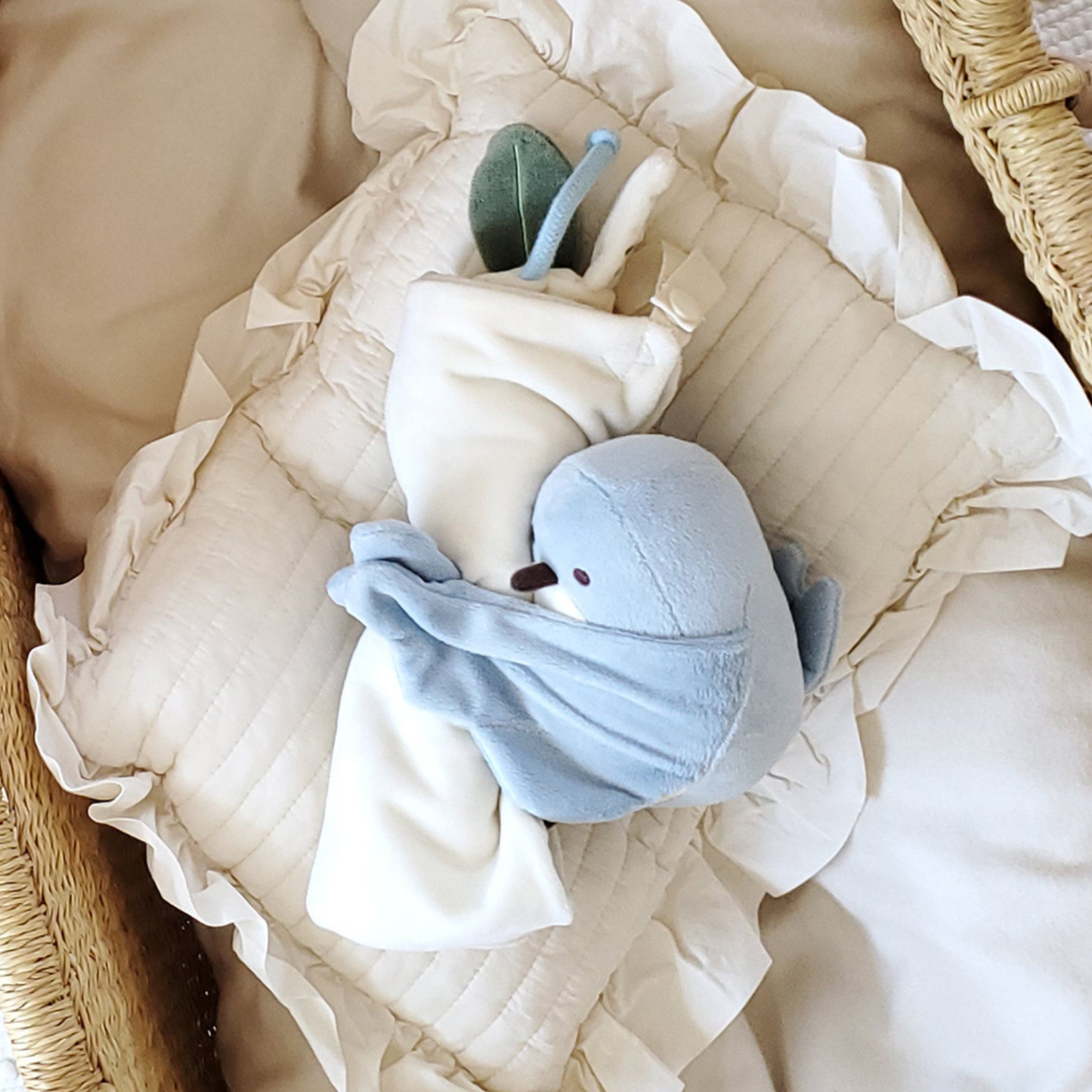 Bluebird of Happiness Plushie and Blanket Set