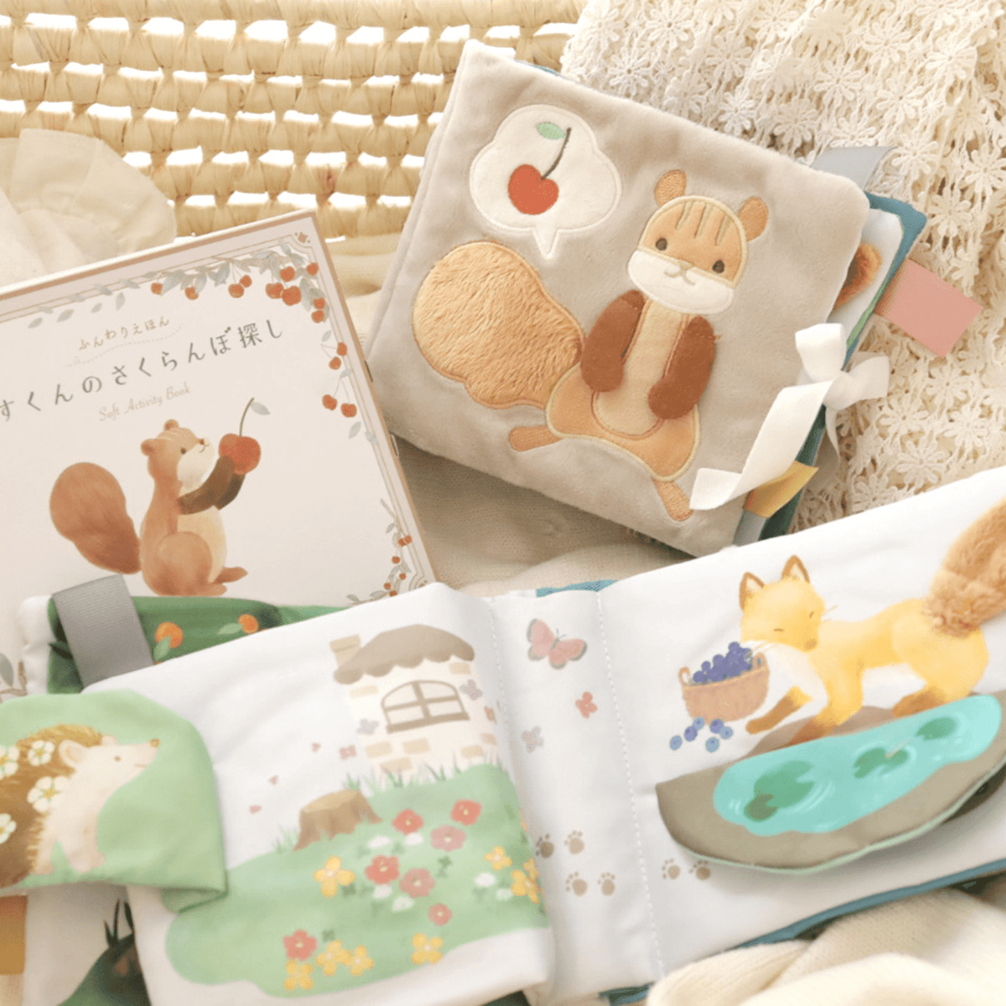 The Fluffy Picture Book Series - Cheerful Squirrel’s Cherry Hunt