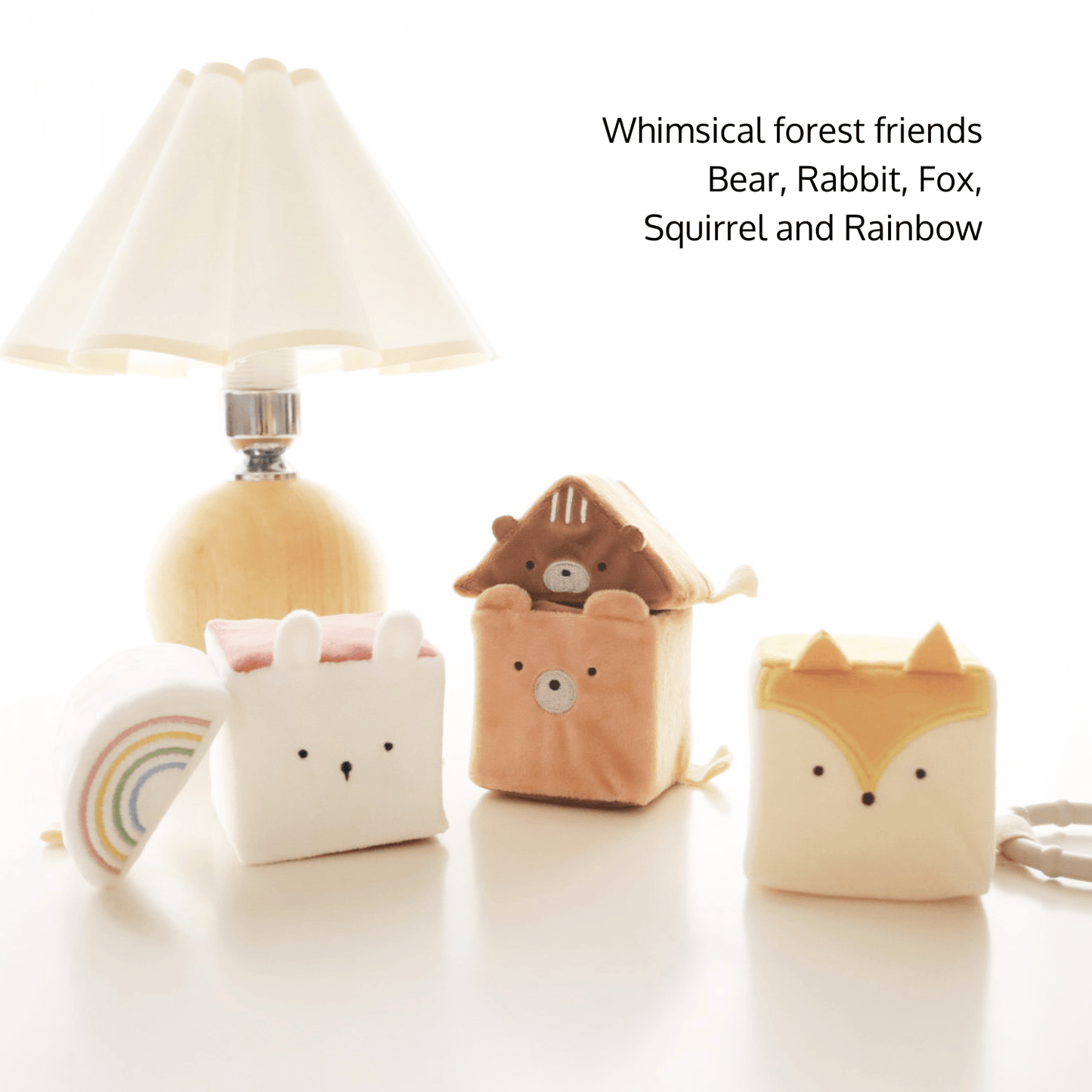 Merry Forest Friends Baby Blocks