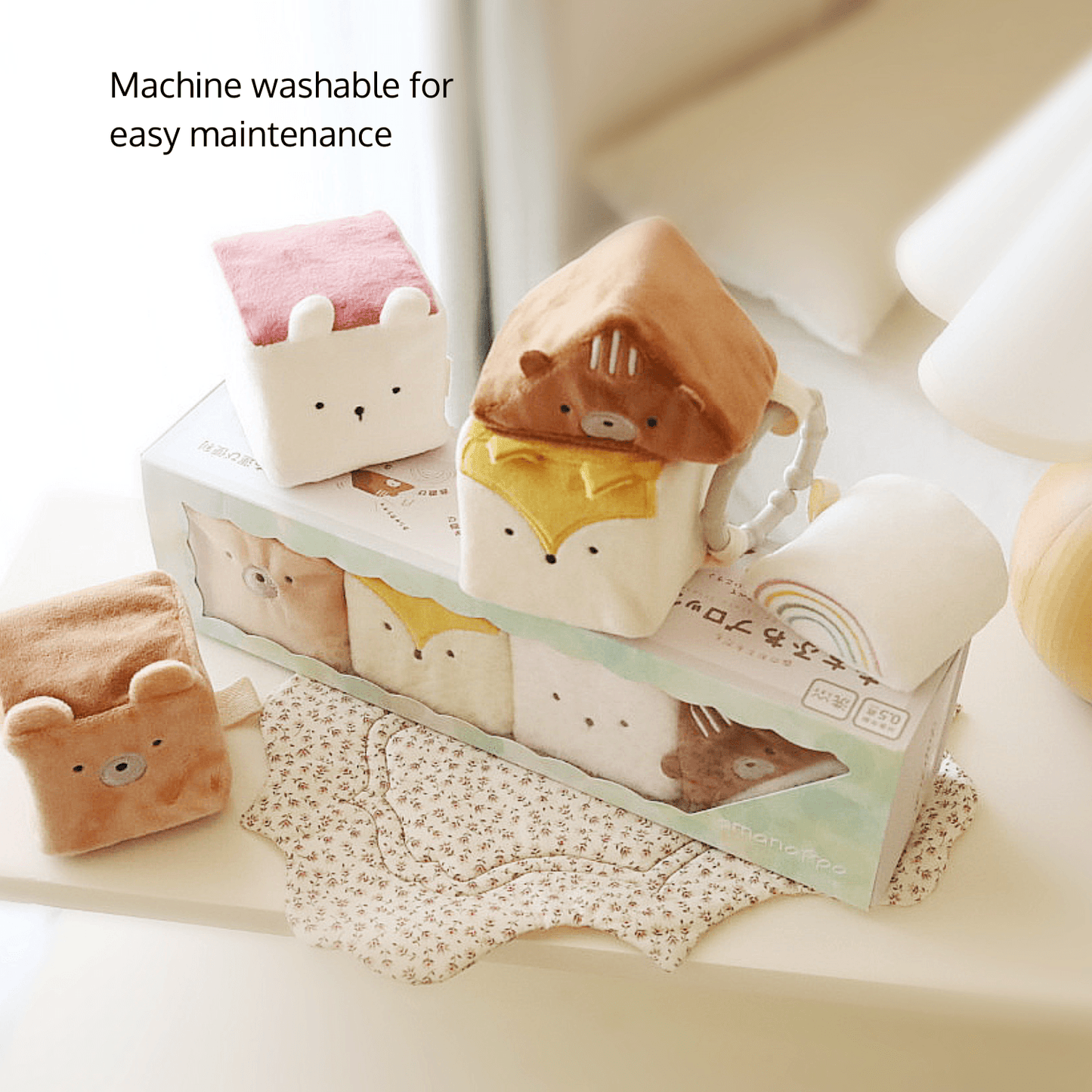 Merry Forest Friends Baby Blocks