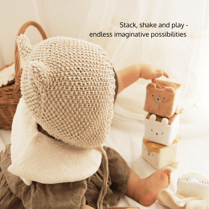 Merry Forest Friends Baby Blocks